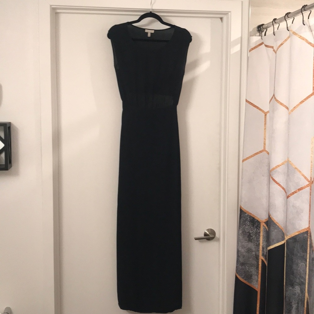 Black Semi Formal Maxi Dress